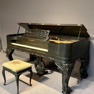 Henry F. Miller Rococo Style Victorian Square Grand