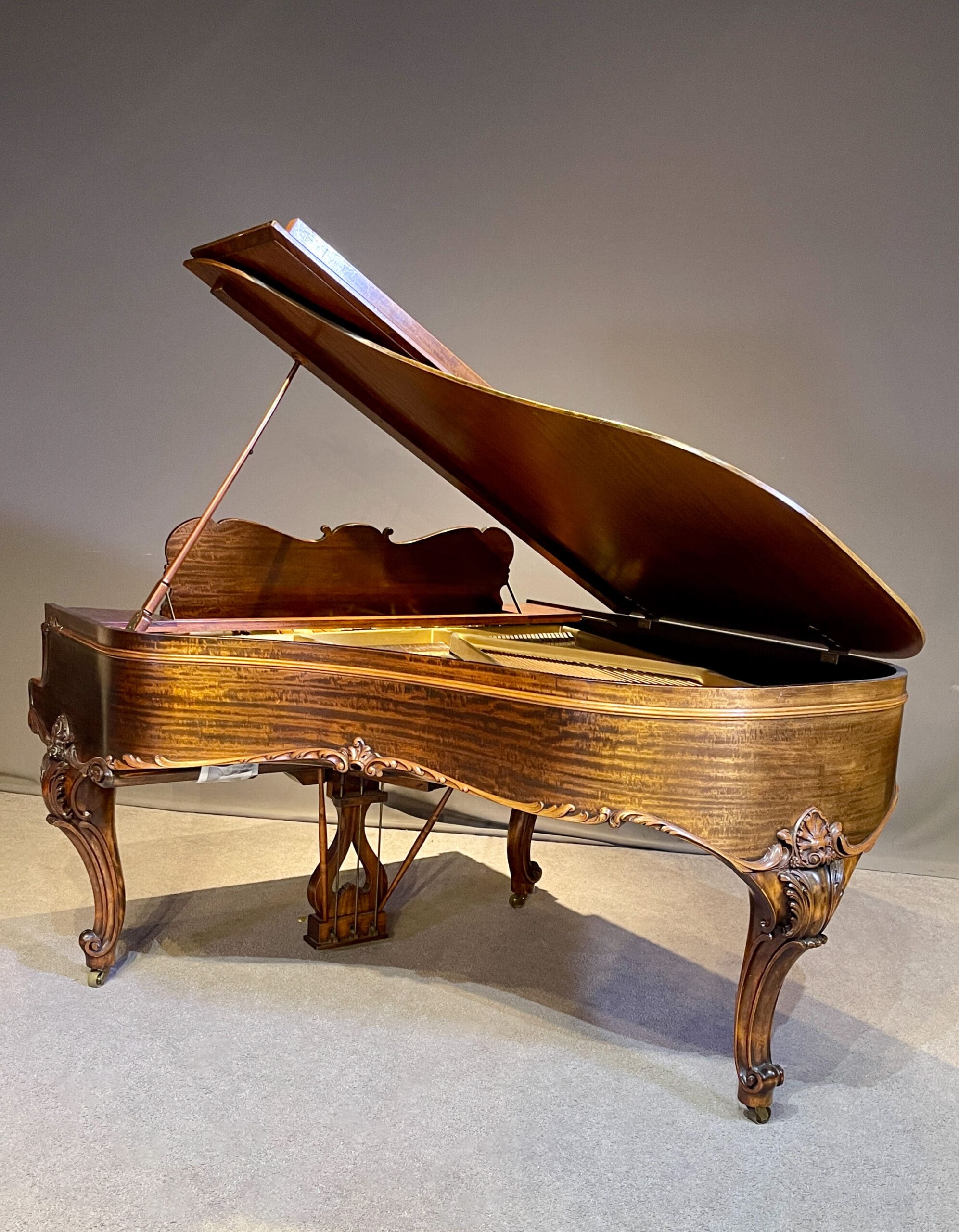 Paul G. Mehlin & Sons Louis XV Grand Piano - Antique Piano Shop, Inc.