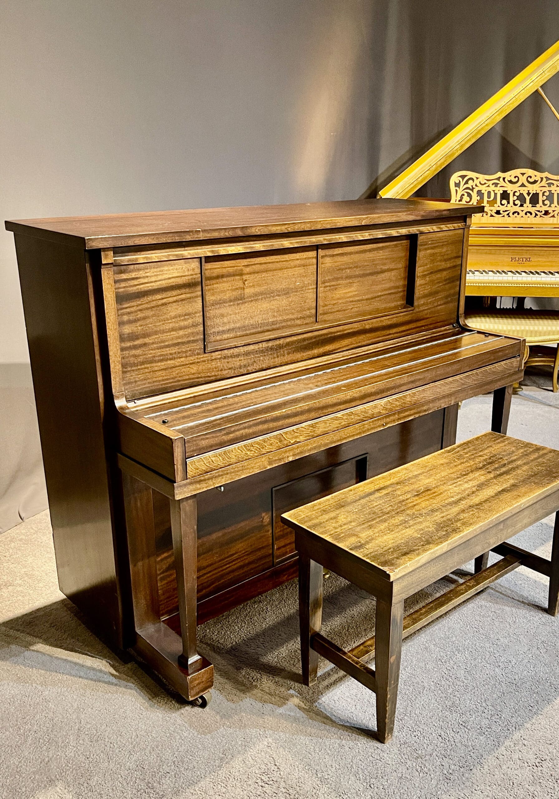Apartment Size” Strohber Player Piano - Antique Piano Shop, Inc.