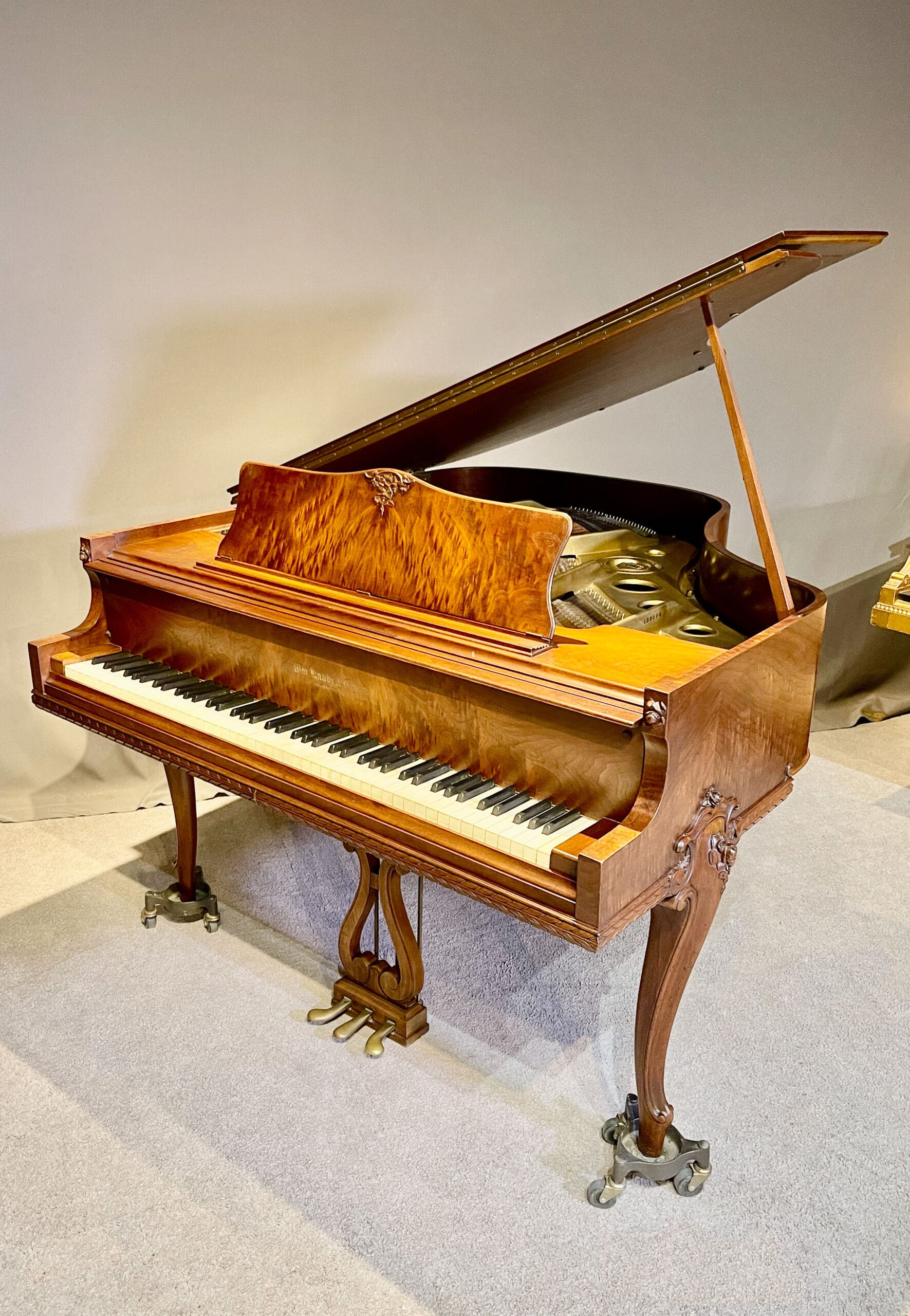 木製BENKEI　ビンテージ Wm. Knabe & Co. Louis XV Style Baby Grand Piano - Antique Piano