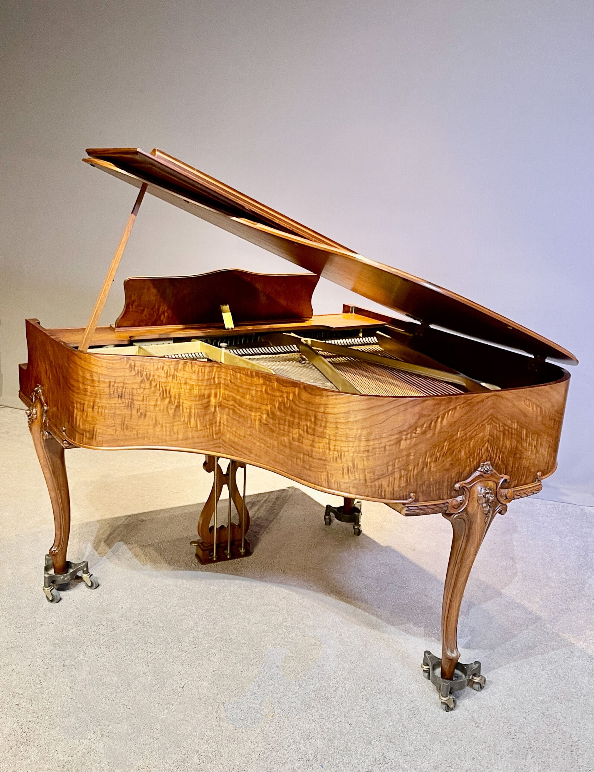 木製BENKEI　ビンテージ Wm. Knabe & Co. Louis XV Style Baby Grand Piano - Antique Piano