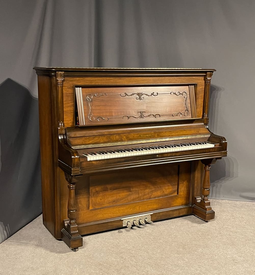 Weser Brothers 4-Pedal Upright Piano – Antique Piano Shop, Inc.