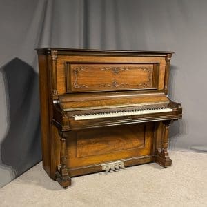 Weser Brothers 4-Pedal Upright Piano
