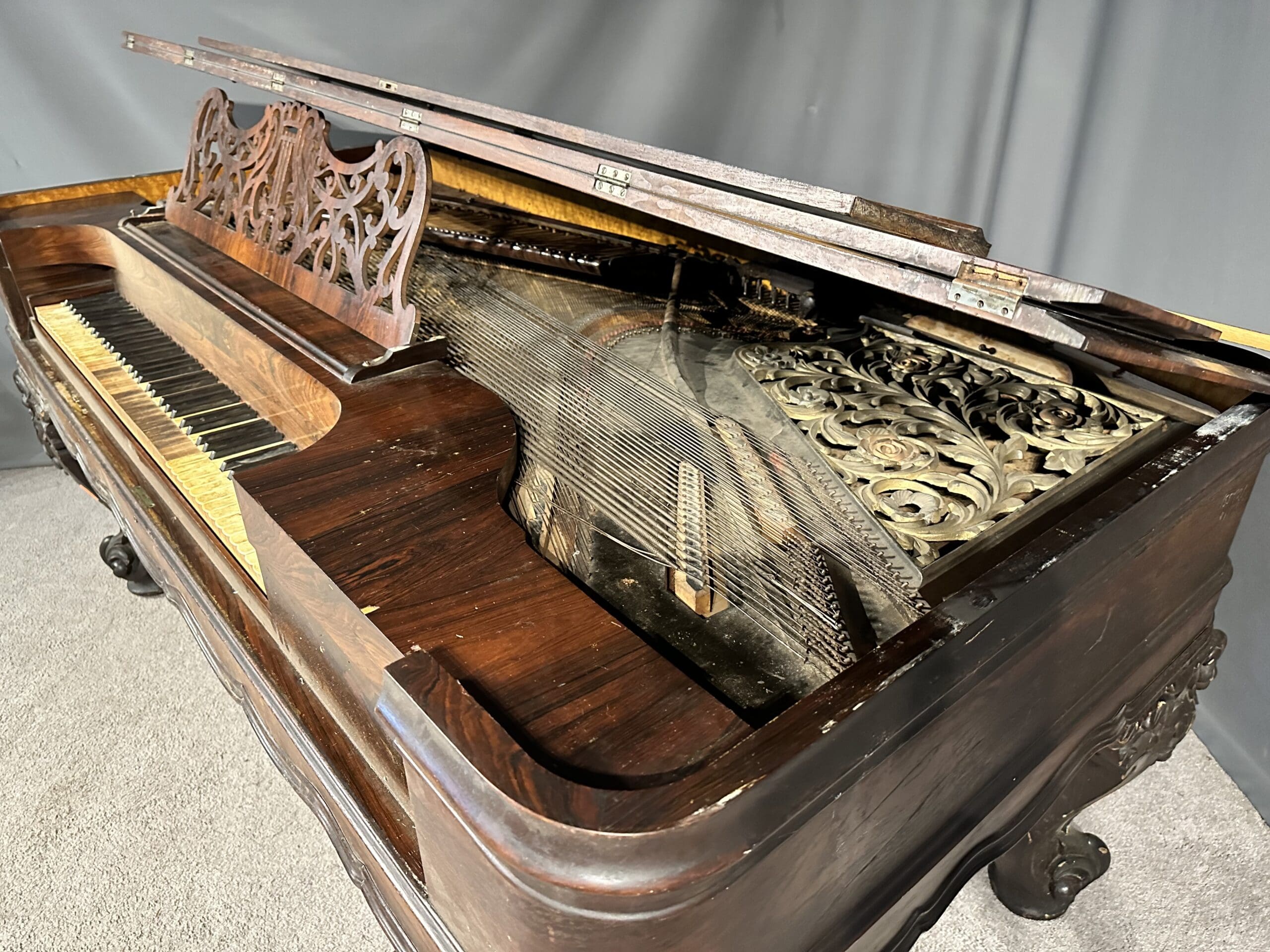 Rare Sieh & Hintz Square Grand Piano - Antique Piano Shop, Inc.