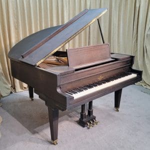 Vose & Sons Mahogany Baby Grand Piano