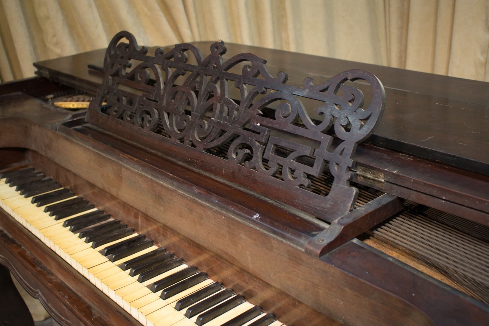 Wm. Knabe & Co. Victorian Square Grand Piano - Antique Piano Shop