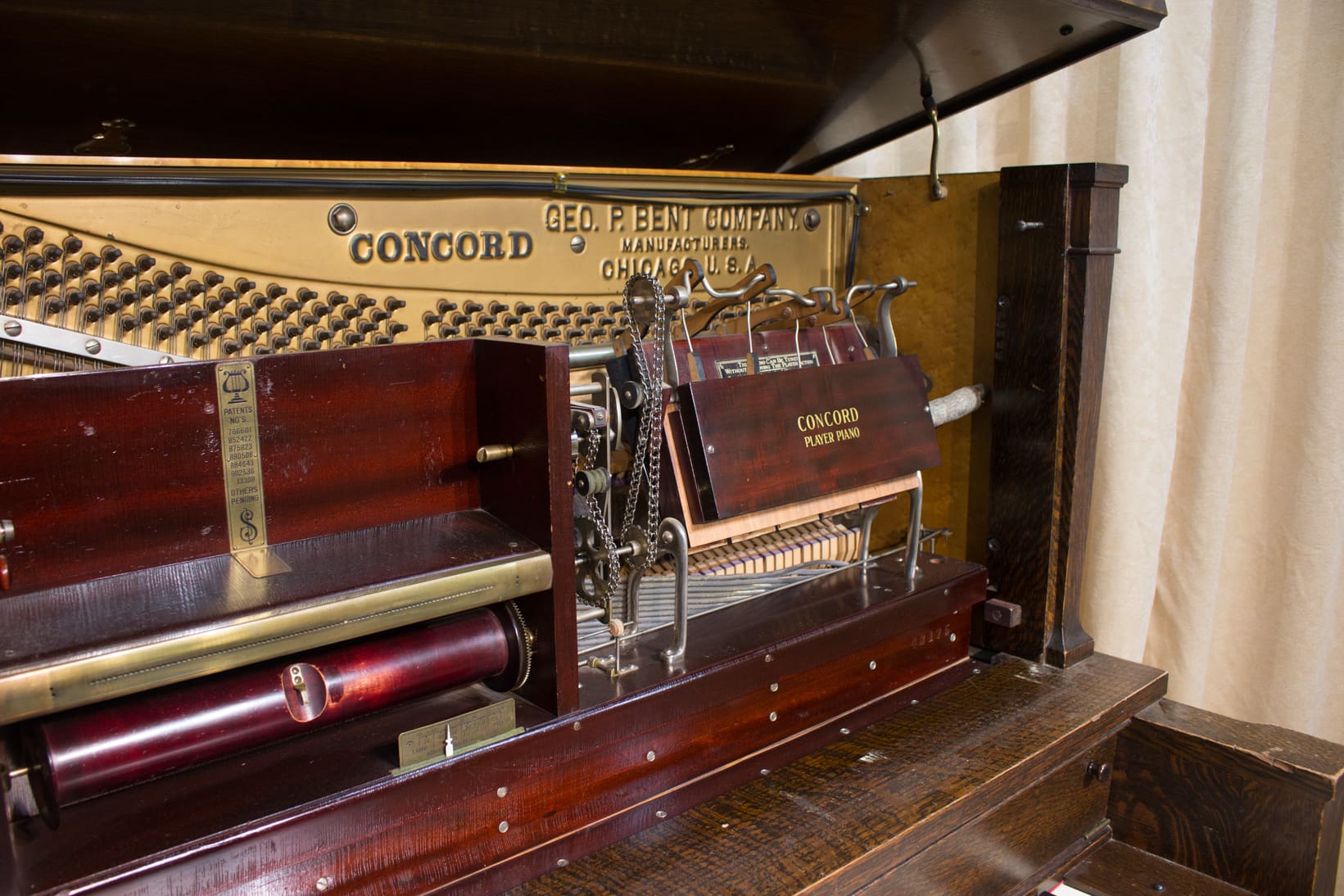 Concord Mission Style Player Piano - Antique Piano Shop, Inc.