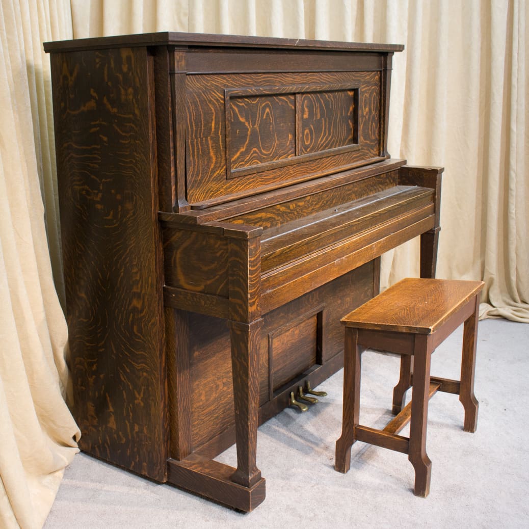 Concord Mission Style Player Piano - Antique Piano Shop, Inc.