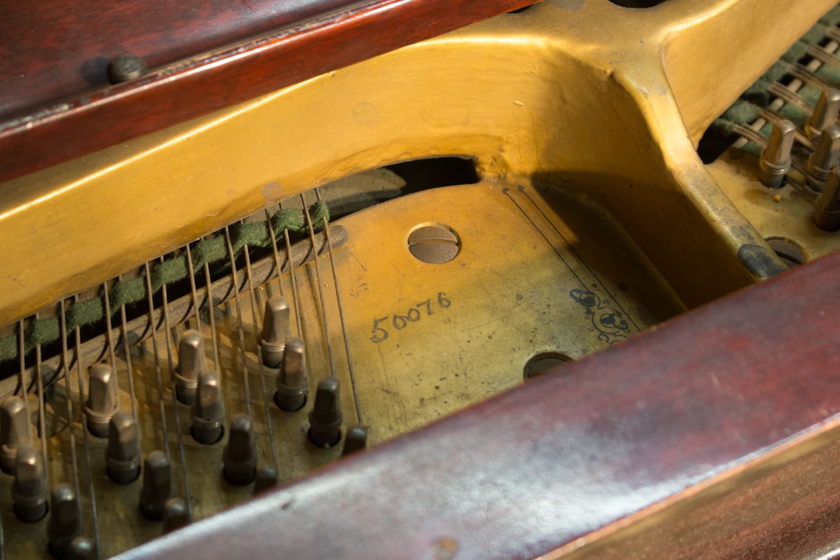 Bush & Gerts Louis XV Carved Baby Grand Piano – Antique Piano Shop