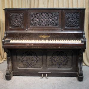 Chickering & Sons Victorian Upright Piano