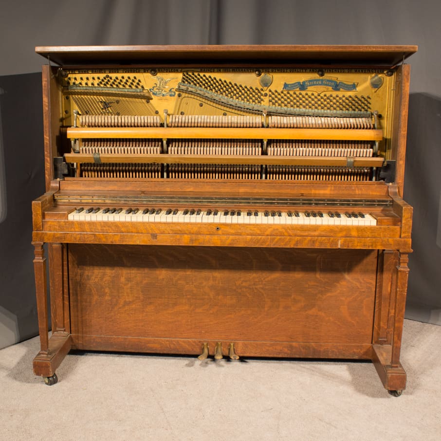 Haines Brothers Mission Style Upright Piano - Antique Piano Shop, Inc.
