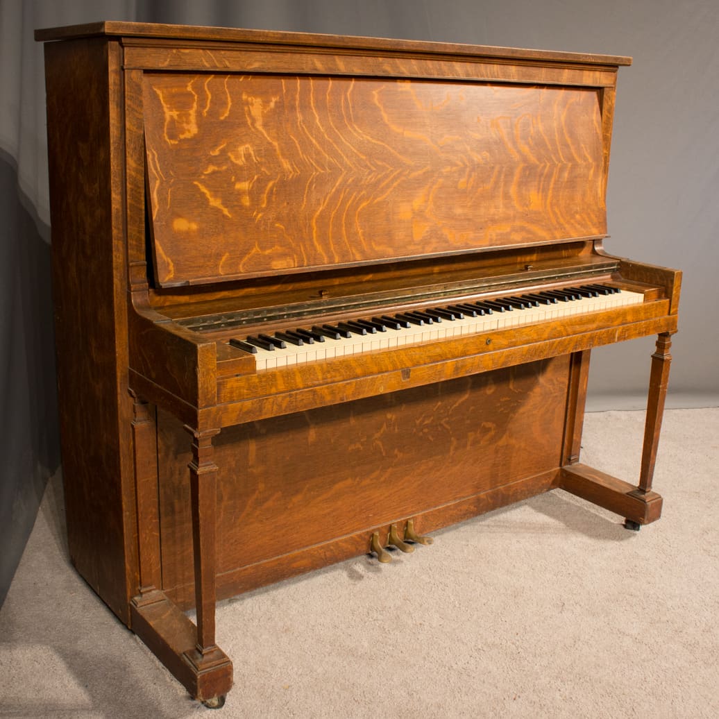 Haines Brothers Mission Style Upright Piano - Antique Piano Shop, Inc.