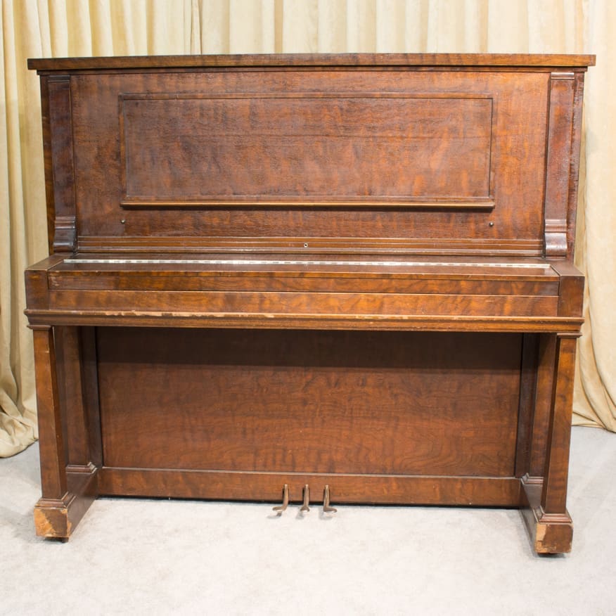 Paul G. Mehlin Upright Piano – Antique Piano Shop, Inc.