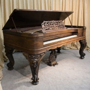 New England Rococo Style Square Grand Piano
