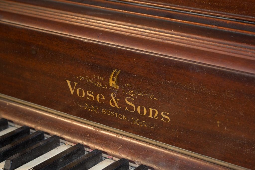 Vose & Sons Victorian Upright Piano - Antique Piano Shop, Inc.