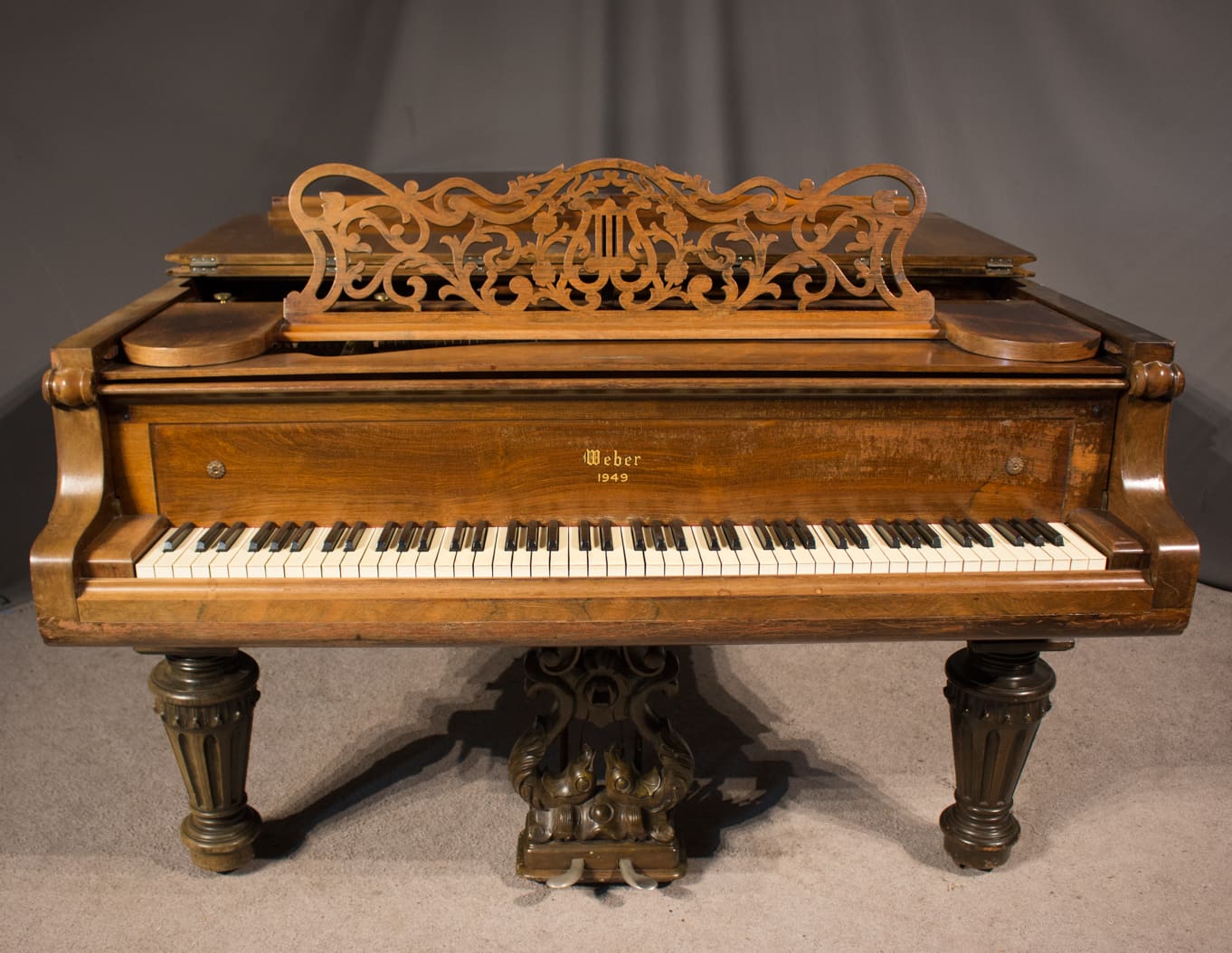Weber Victorian Concert Grand Piano - Antique Piano Shop, Inc.
