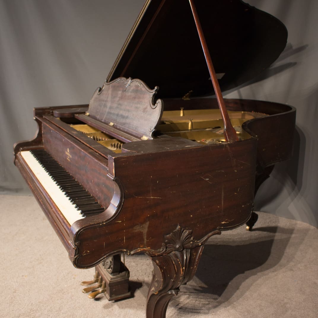 C. Kurtzmann & Co. Louis XV Style Grand Piano - Antique Piano Shop