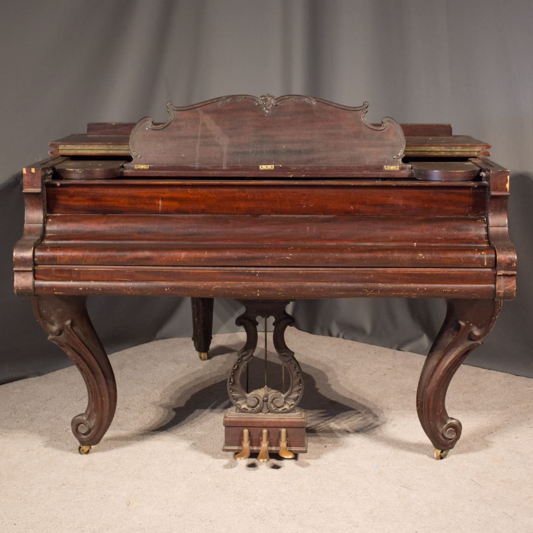 C. Kurtzmann & Co. Louis XV Style Grand Piano - Antique Piano Shop