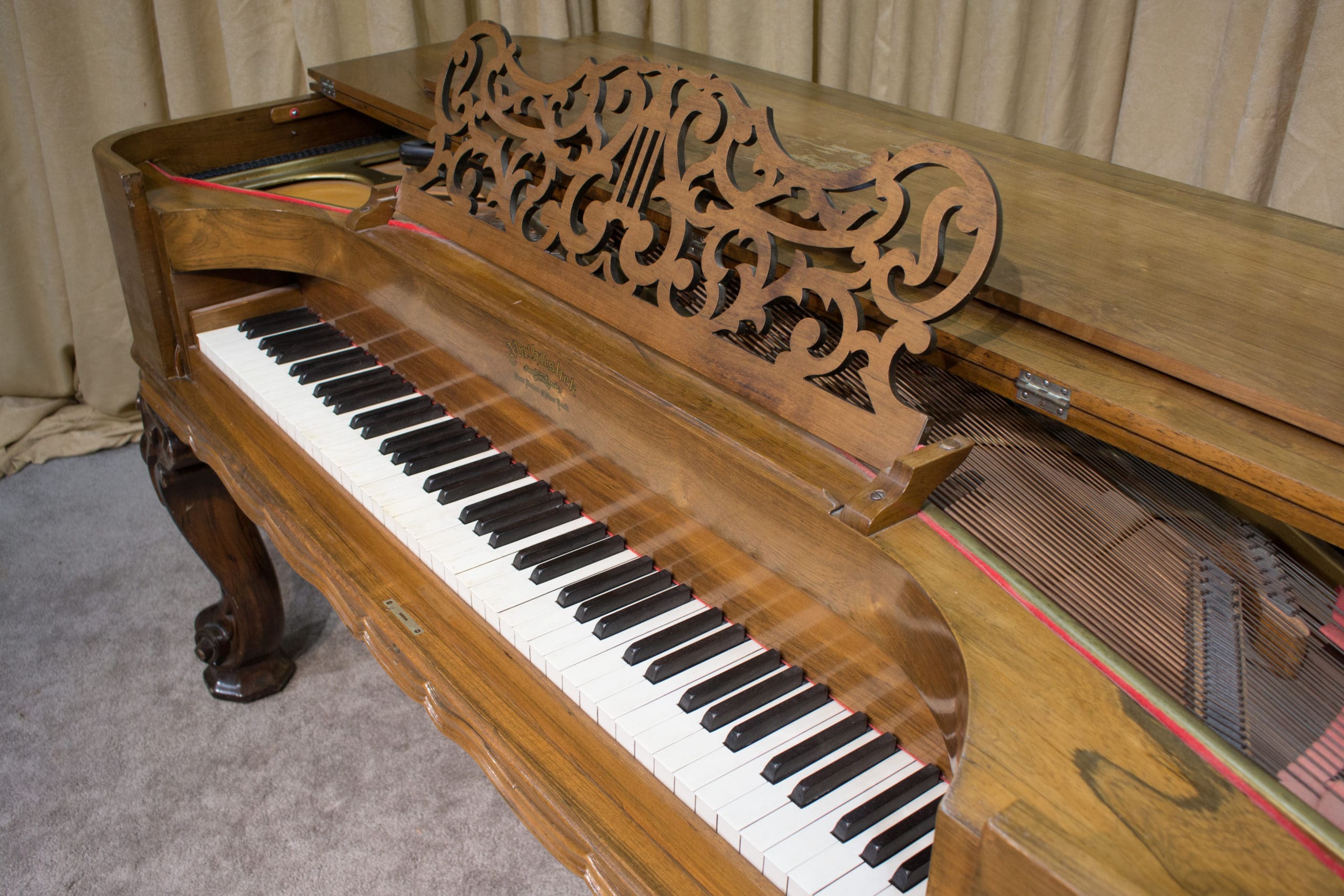 Mathushek Colibri Model Victorian Square Grand Piano - Antique