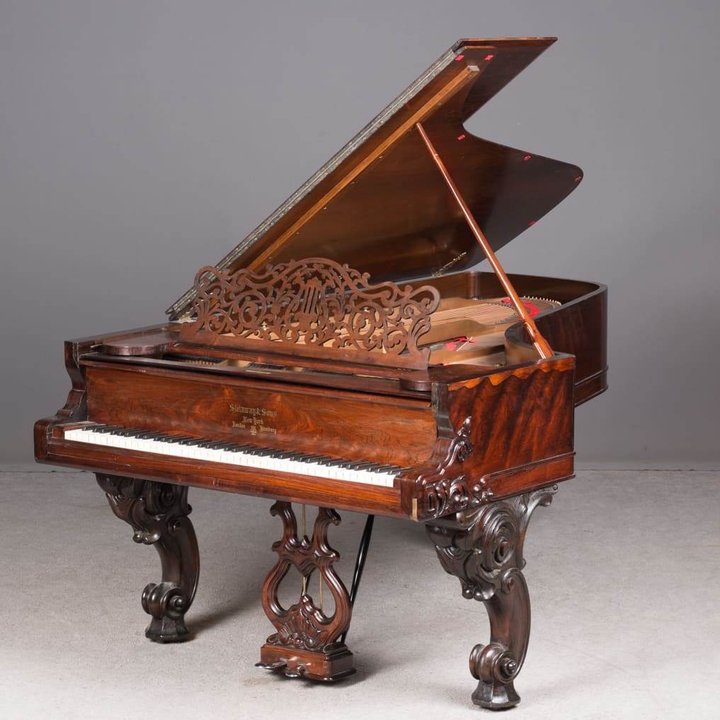 Steinway & Sons Rococo “Early Parlor Grand” Piano – Antique Piano