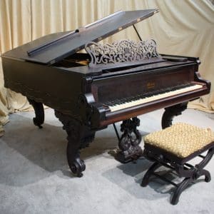 Weber Rococo Style Parlor Grand Piano