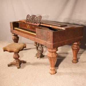 Rare Linden & Fritz Square Grand Piano