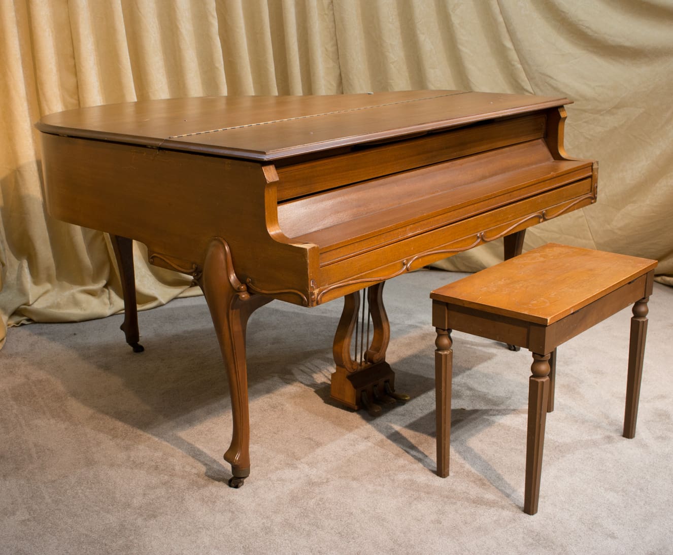 Apollo Apartment Size Baby Grand Piano - Antique Piano Shop, Inc.