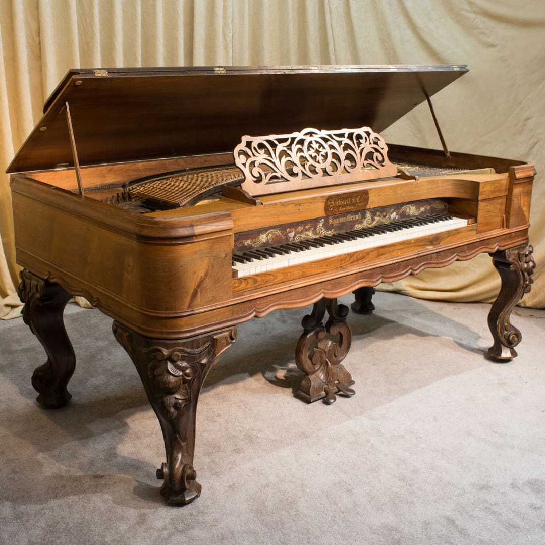 Antisell Square Grand Piano - Antique Piano Shop, Inc.