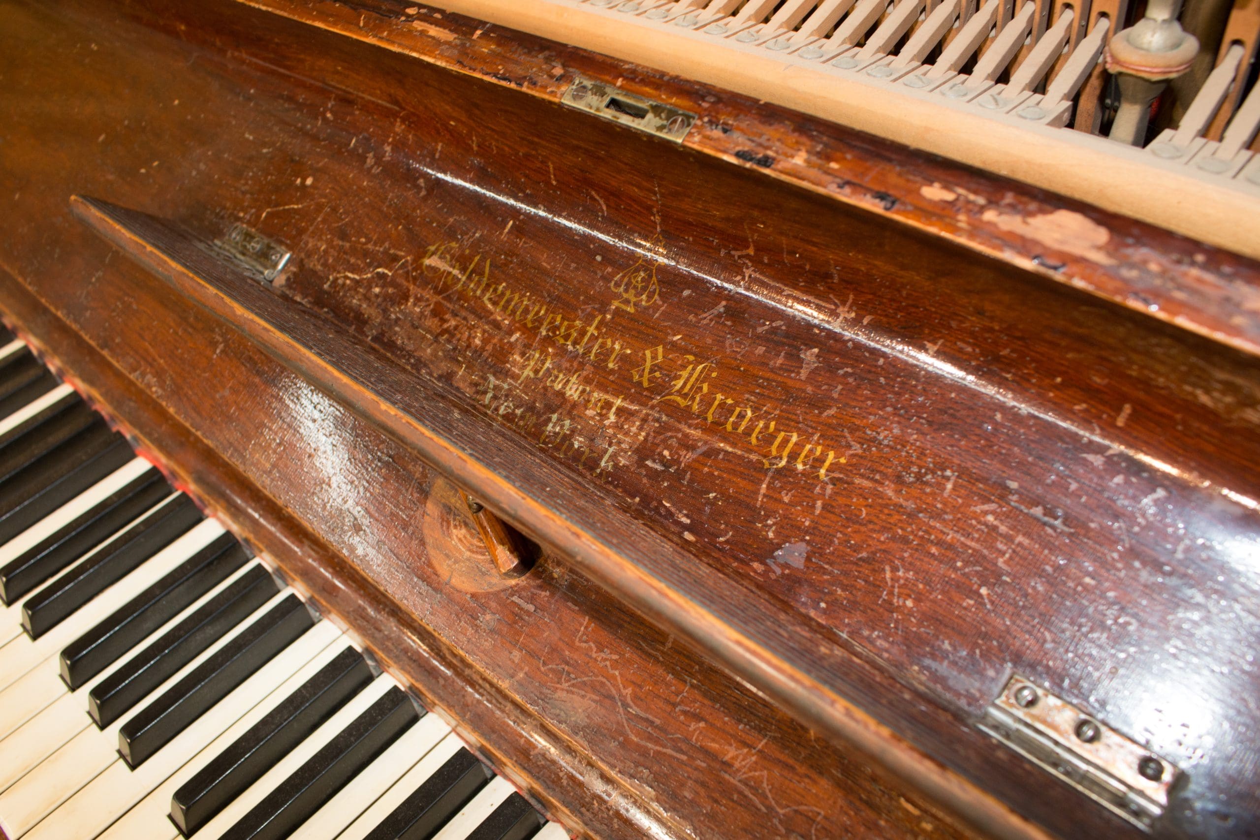 Gildemeester & Kroeger Upright Piano - Antique Piano Shop, Inc.