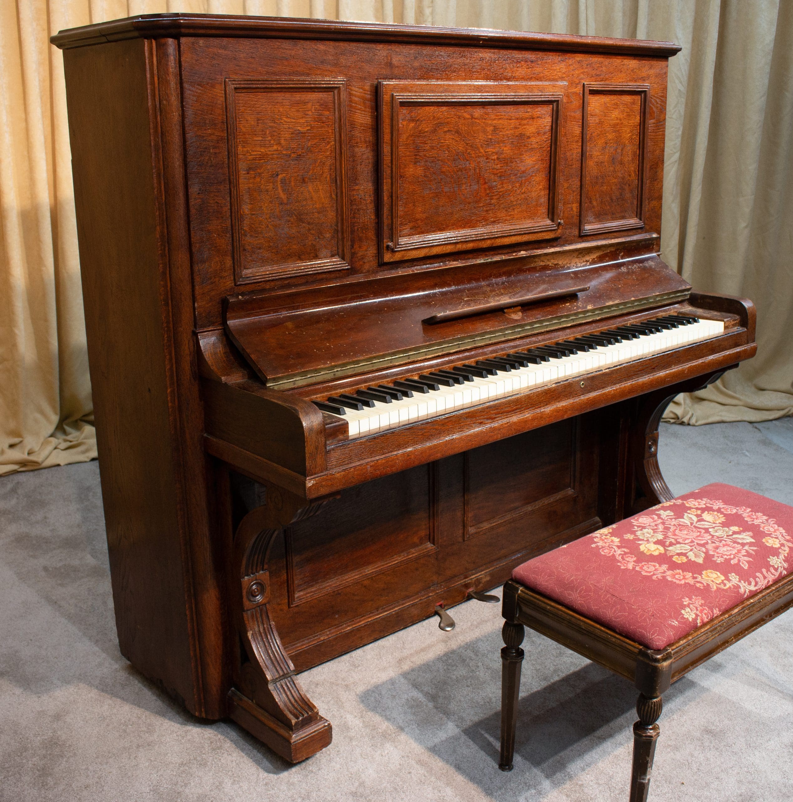 Gildemeester & Kroeger Upright Piano - Antique Piano Shop, Inc.