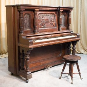 Strich & Zeidler Roman Style Upright Piano