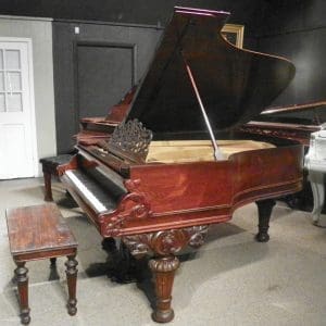 George Steck Victorian Baby Grand Piano