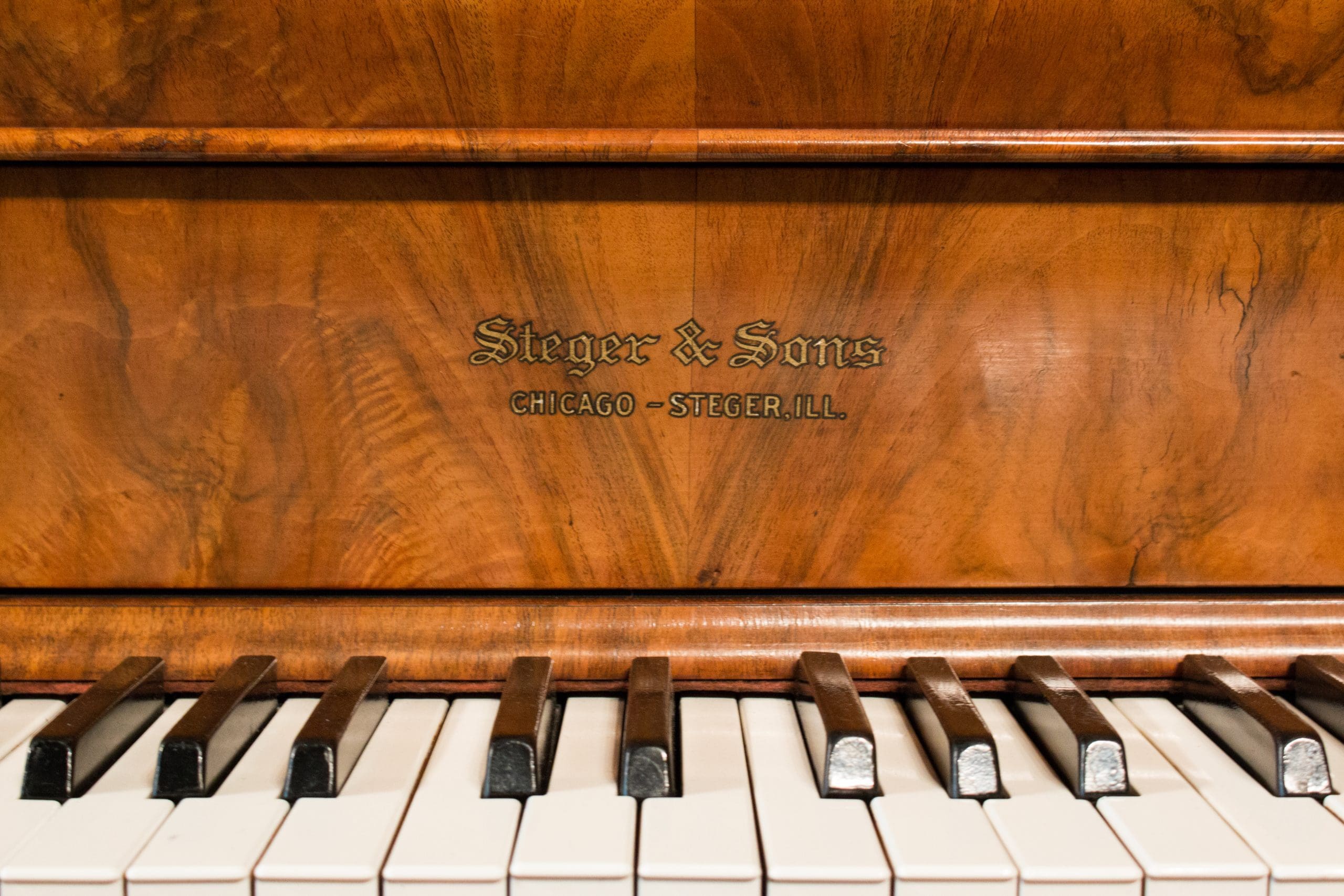 Steger & Sons Louis XV Carved Baby Grand Piano – Antique Piano