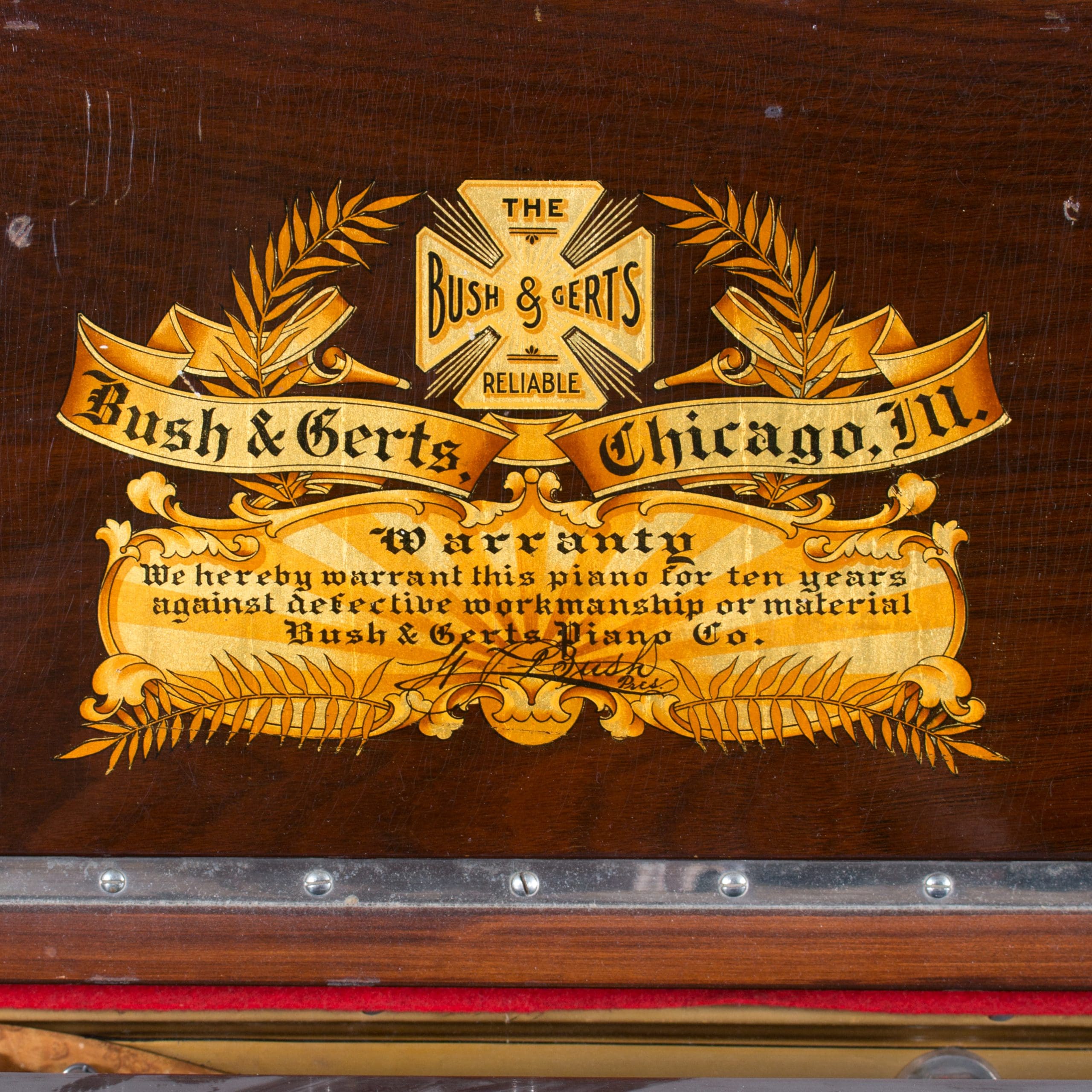 Bush & Gerts Victorian Carved Upright Piano - Antique Piano Shop, Inc.