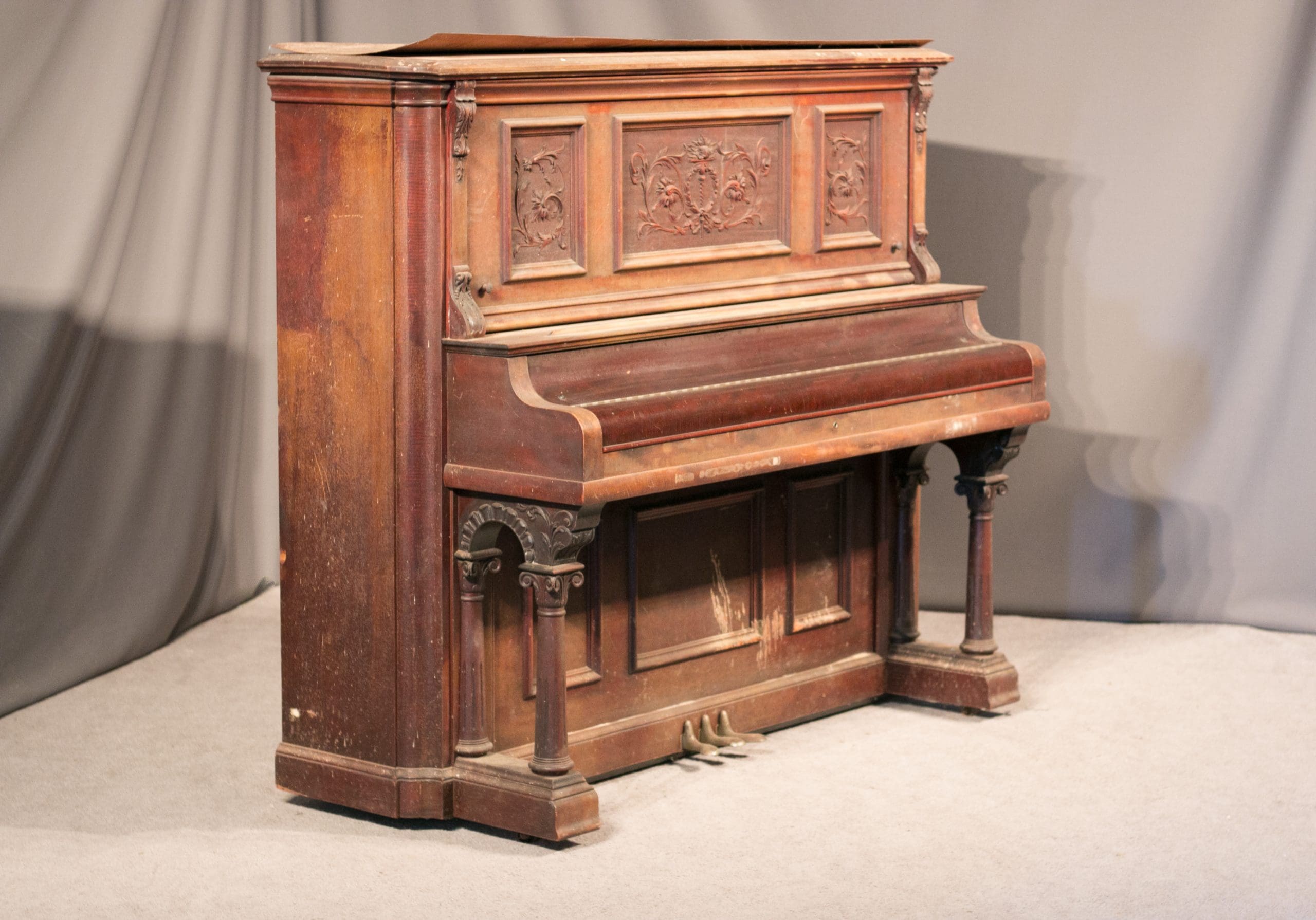 Hobart M. Cable Victorian Upright Piano – Antique Piano Shop, Inc.