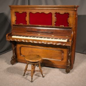 George Steck Victorian Upright Piano