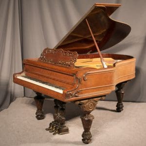 Kranich & Bach Empire Style Victorian Grand Piano