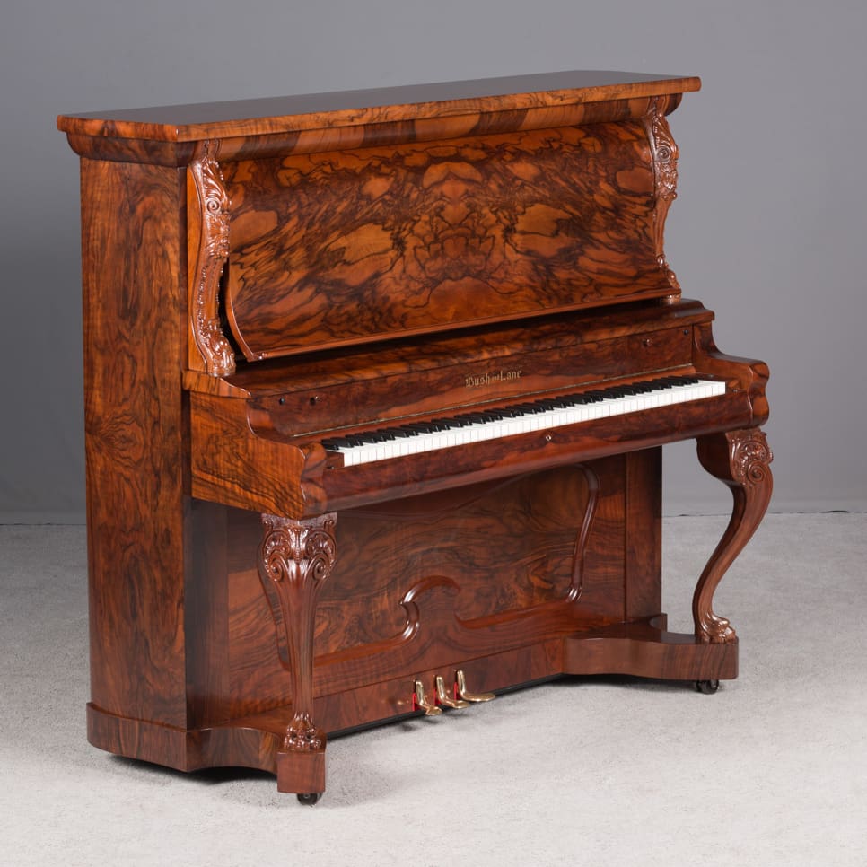 Bush & Lane French Style Upright Piano - Antique Piano Shop, Inc.