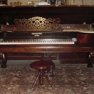 Steinway & Sons Rosewood Square Grand Piano