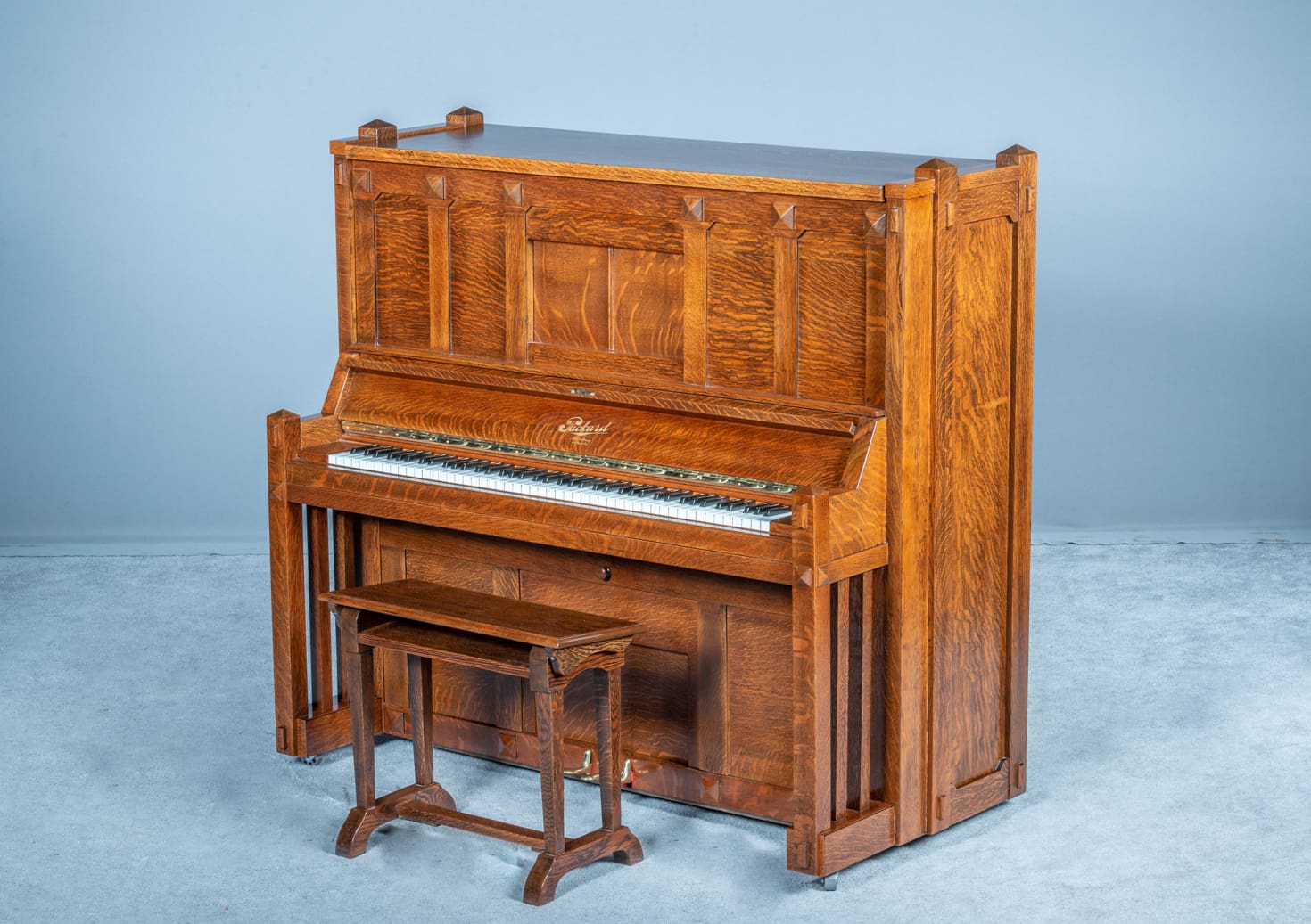 Packard Craftsman Style Upright Piano - Antique Piano Shop, Inc.
