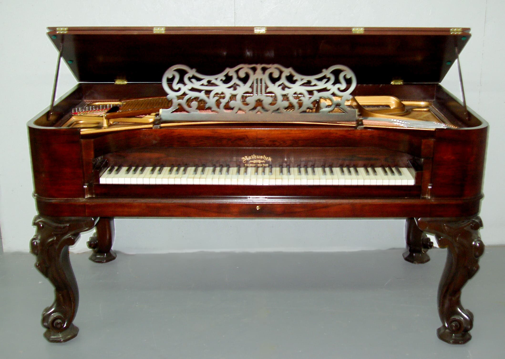 Mathushek Colibri Model Square Grand Piano - Antique Piano Shop, Inc.