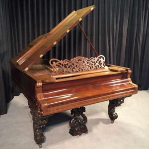 Weber Rococo Style Victorian Parlor Grand Piano