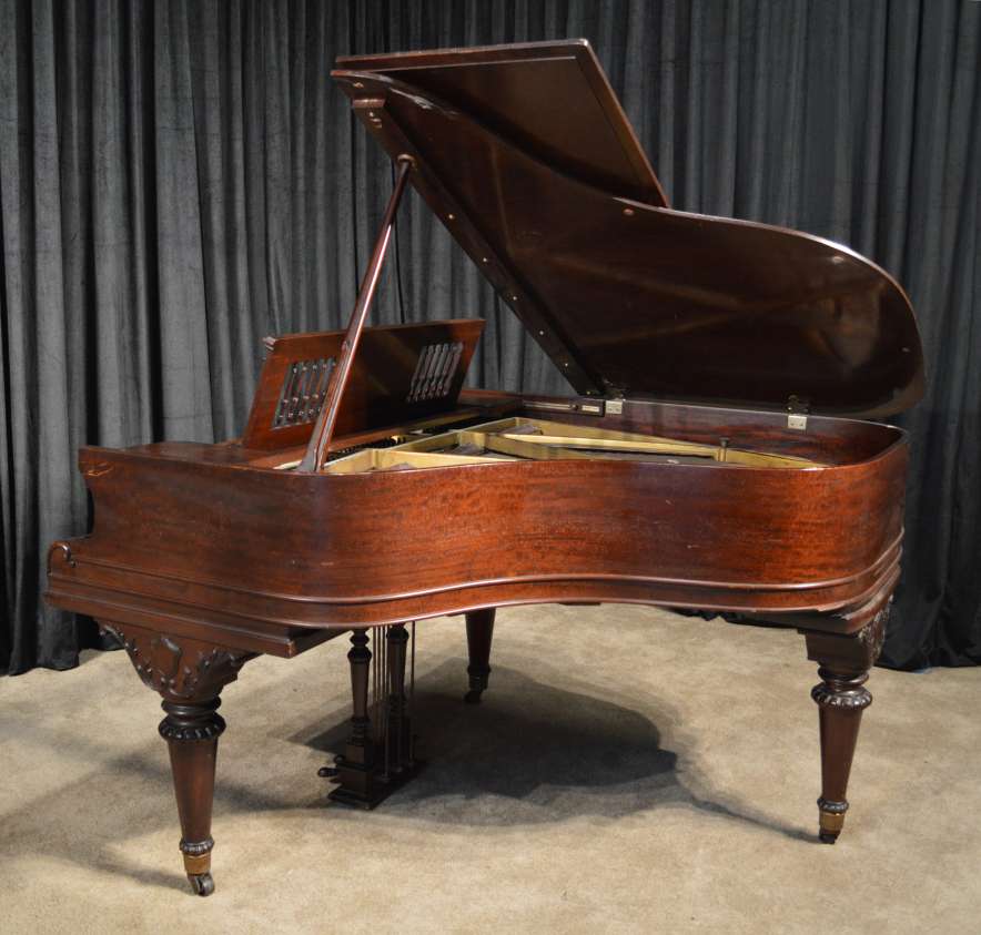 Colonial Style Ivers & Pond Baby Grand Piano - Antique Piano Shop