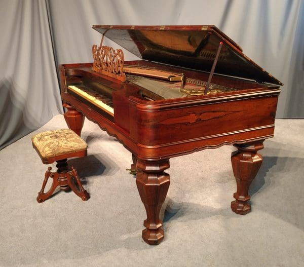 Grovesteen & Company Victorian Square Grand Piano - Antique Piano
