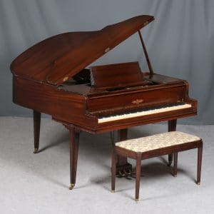 Chickering Art-Deco Style Baby Grand Piano