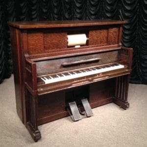Sterling Library Mission Style Player Piano