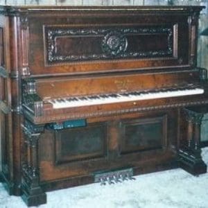 Wing & Son Walnut Style 29 Upright Piano