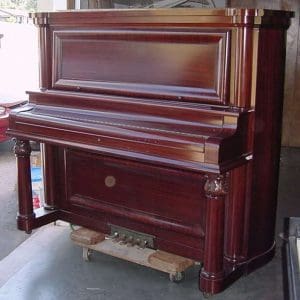 Wing & Son Mahogany Majestic Model Upright Piano