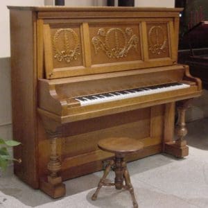 Whitney Oak Upright Piano