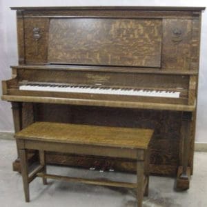 Wellington Oak Upright Piano